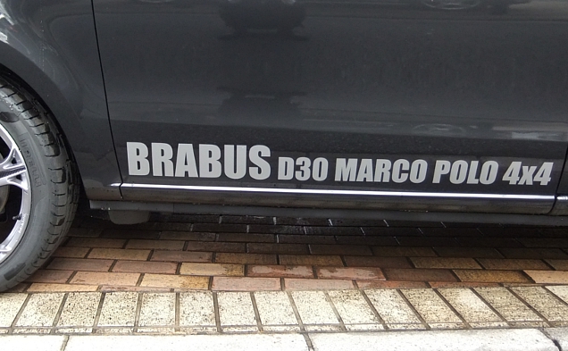 BRABUS V300D MarcoPolo D30 ﾛﾝｸﾞ ｷｬﾝﾋﾟﾝｸﾞｶｰ 4人乗 