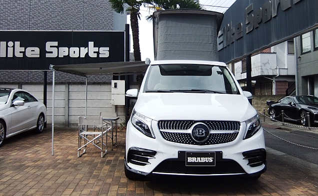 BRABUS V300D MarcoPolo D30 ﾛﾝｸﾞ ｷｬﾝﾋﾟﾝｸﾞｶｰ 4人乗 