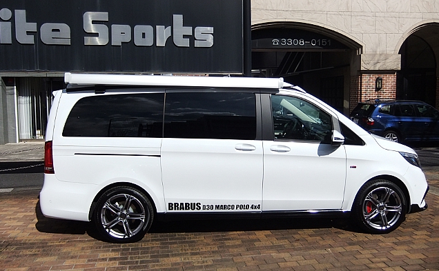 BRABUS V300D MarcoPolo D30 ﾛﾝｸﾞ ｷｬﾝﾋﾟﾝｸﾞｶｰ 4人乗 