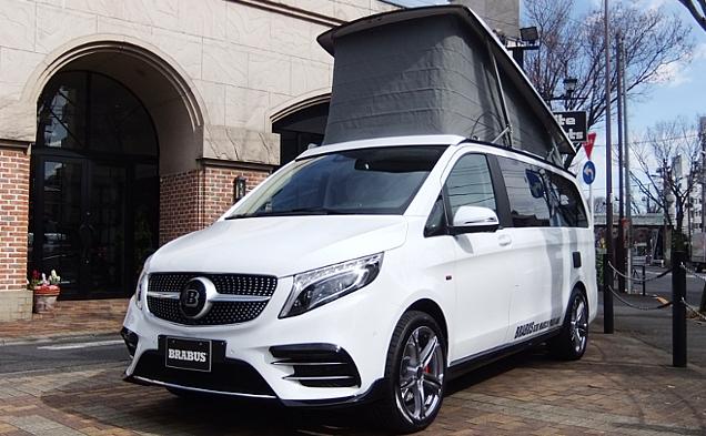 BRABUS V300D MarcoPolo D30 ﾛﾝｸﾞ ｷｬﾝﾋﾟﾝｸﾞｶｰ 4人乗 