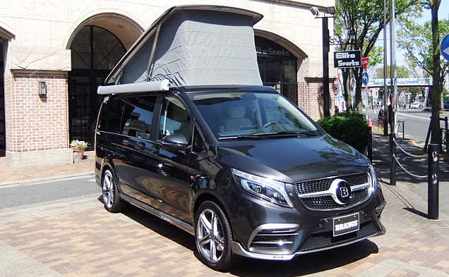 BRABUS V300D MarcoPolo D30 ﾛﾝｸﾞ ｷｬﾝﾋﾟﾝｸﾞｶｰ 4人乗 