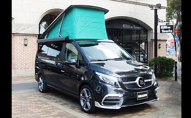 BRABUS V300D MarcoPolo D30 ﾛﾝｸﾞ ｷｬﾝﾋﾟﾝｸﾞｶｰ 4人乗 