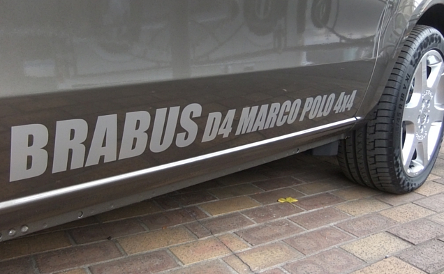 BRABUS  Marco Polo D4 ﾛﾝｸﾞ ｱｸﾃｨﾋﾞﾃｨｰ 7人乗り 