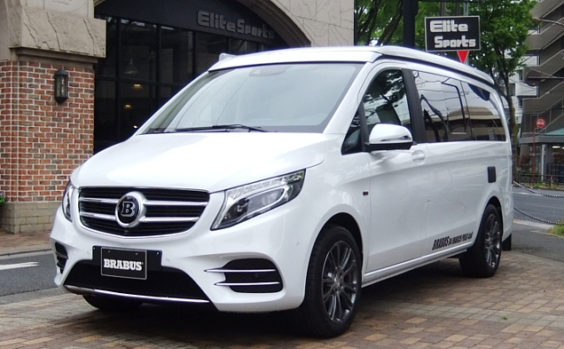 BRABUS V250D MarcoPolo D4 ﾛﾝｸﾞ ｷｬﾝﾋﾟﾝｸﾞｶｰ 4人乗