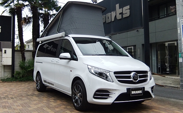 BRABUS V250D MarcoPolo D4 ﾛﾝｸﾞ ｷｬﾝﾋﾟﾝｸﾞｶｰ 4人乗 