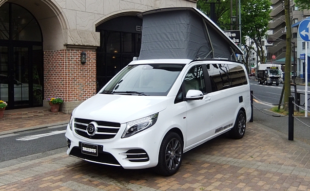 BRABUS V250D MarcoPolo D4 ﾛﾝｸﾞ ｷｬﾝﾋﾟﾝｸﾞｶｰ 4人乗 