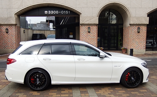 AMG C63S ｽﾃｰｼｮﾝﾜｺﾞﾝ ﾍﾞﾝﾂ