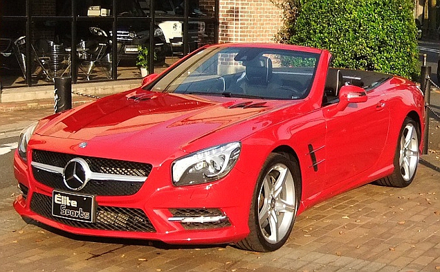 SL550　ﾌﾞﾙｰｴﾌｨｼｪﾝｼｰ AMGﾊﾟｯｹｰｼﾞ　ﾍﾞﾝﾂ