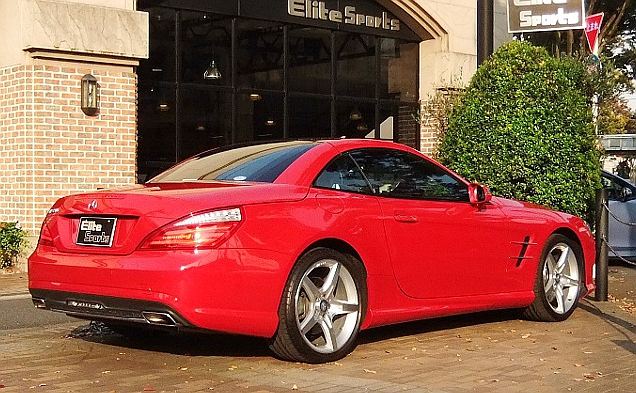 SL550　ﾌﾞﾙｰｴﾌｨｼｪﾝｼｰ AMGﾊﾟｯｹｰｼﾞ　ﾍﾞﾝﾂ