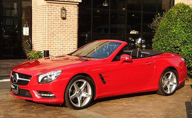 SL550　ﾌﾞﾙｰｴﾌｨｼｪﾝｼｰ AMGﾊﾟｯｹｰｼﾞ　ﾍﾞﾝﾂ