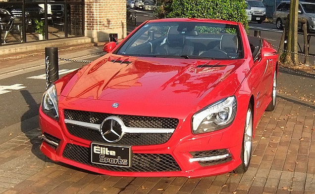 SL550　ﾌﾞﾙｰｴﾌｨｼｪﾝｼｰ AMGﾊﾟｯｹｰｼﾞ　ﾍﾞﾝﾂ