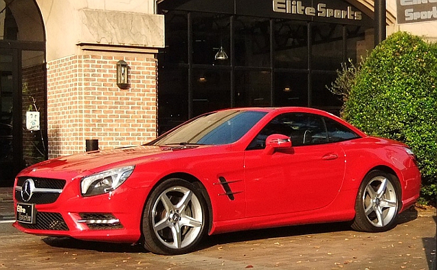 SL550　ﾌﾞﾙｰｴﾌｨｼｪﾝｼｰ AMGﾊﾟｯｹｰｼﾞ　ﾍﾞﾝﾂ