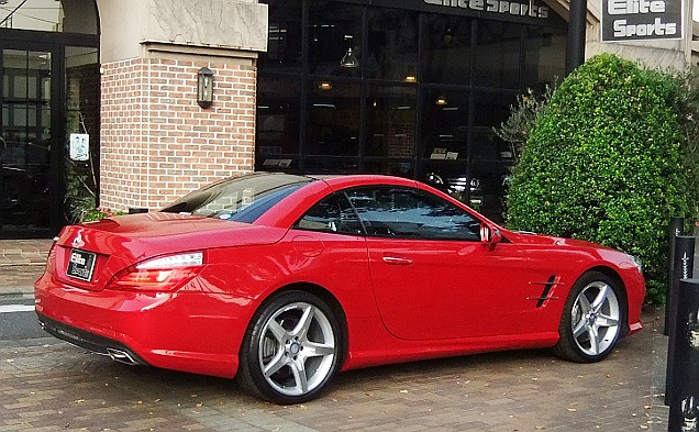 SL550　ﾌﾞﾙｰｴﾌｨｼｪﾝｼｰ AMGﾊﾟｯｹｰｼﾞ　ﾍﾞﾝﾂ